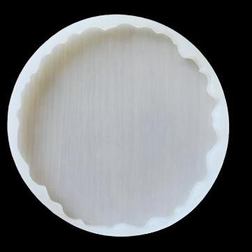 Resin Art Material, Silicon Mould, 5 inch Agate Coaster Mould