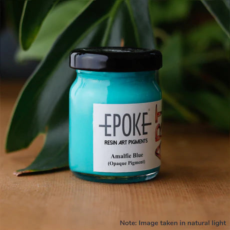Resin Art Material, Epoxe Pigment, Amalfie Blue (Opaque) - Pigment Paste -25g and 75g