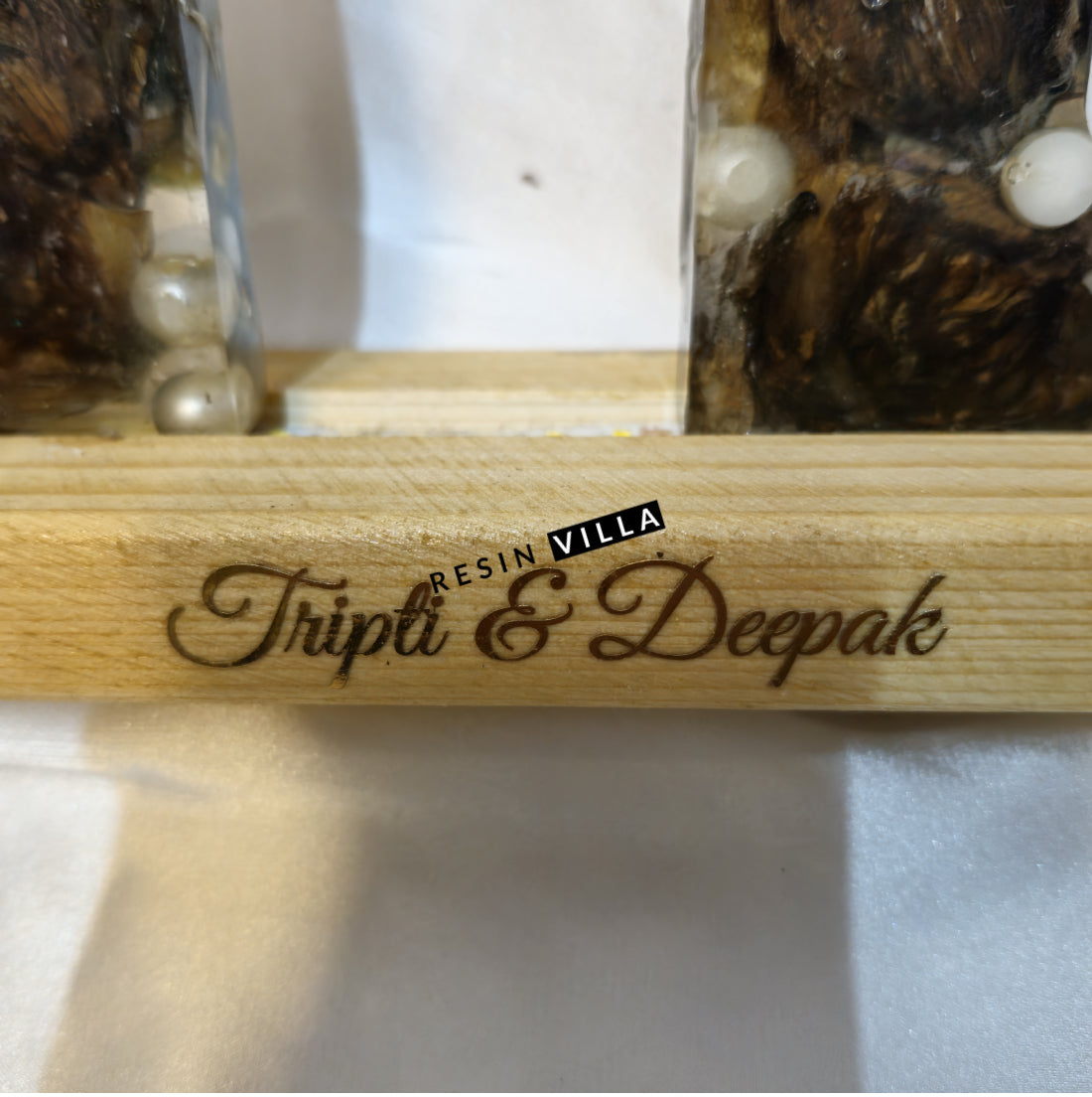 Varmala Preservation initials, 6 inch letter, Monogram Alphabet Led Letter