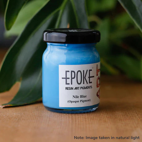 रेज़िन आर्ट मटेरियल, इपोक्स पिगमेंट, नाइल ब्लू (अपारदर्शी) - पिगमेंट पेस्ट - 25 ग्राम और 75 ग्राम