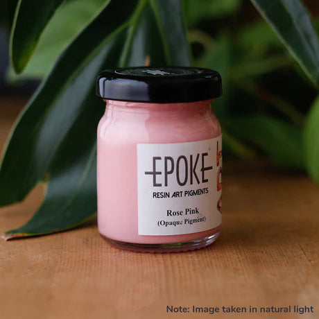Resin Art Material, Epoxe Pigment, Rose Pink (Opaque) - Pigment Paste -25g and 75g