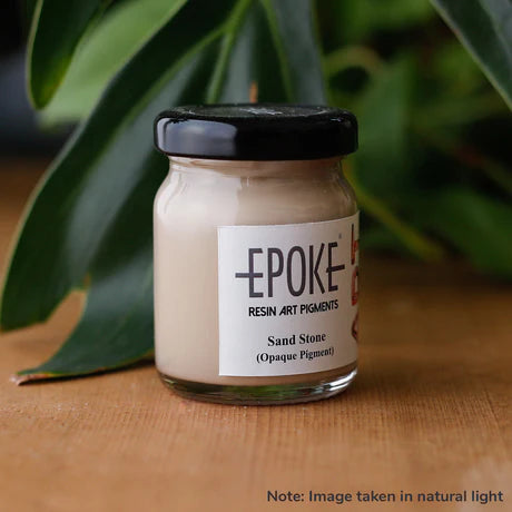 Resin Art Material, Epoxe Pigment, Sandstone (Opaque) - Pigment Paste - 25 g and 75 g