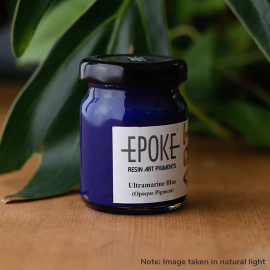 Resin Art Material, Epoxe Pigment, Ultramarine Blue (Opaque) - Pigment Paste -25g and 75g