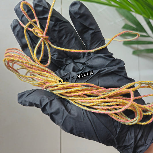 Multi Shimmery Color Thick Cotton Rakhi Thread   Soft Cotton for Elegant Raksha Bandhan
